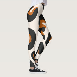 Trendig Leopard Print Leggings - Comfortable and S