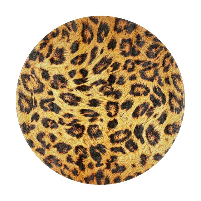 Trendig Leopard: Skin Design Mönster. (Framsidan)