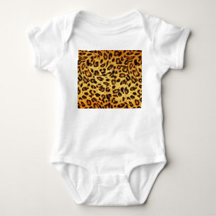 Trendig Leopard: Skin Design Mönster. T Shirt