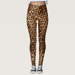 Trendig Leopard Skriv ut Leggings