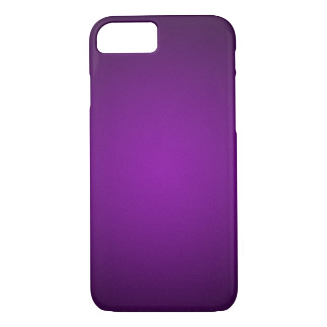 Trendig Lila-Black Grainy Vignette Case-Mate iPhone Skal (Baksida)