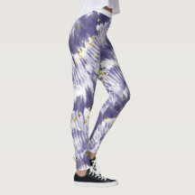 Trendig Lila Glitter Tie Dye