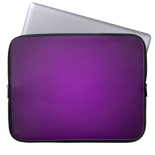 Trendig lila-svart grynig vignett laptop fodral
