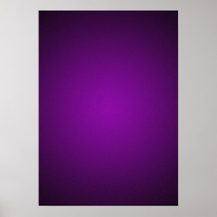 Trendig lila-svart grynig vignett poster
