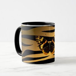 Trendig Line för lyxtiger Butterfly Mugg
