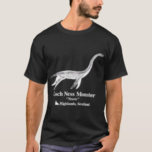 Trendig Loch Ness Monster Nessie Cryptozoology T-S T Shirt