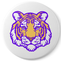 Trendig Louisiana Tigers Football Pin - Gameday