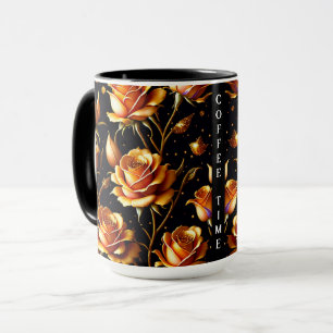 Trendig Luxury Big Guld Ro Collection Mugg