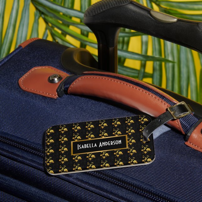 Trendig Luxury Elegant Blommigt Collection Bagagebricka (Framsida Insitu 3)