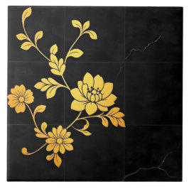 Trendig Luxury Elegant Blommigt Collection Kakelplatta