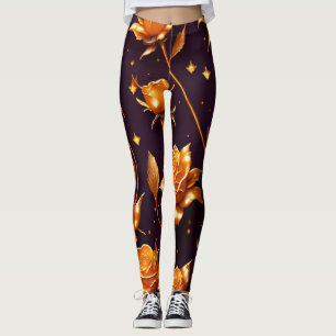Trendig Luxury Guld Boho Ro Collection Leggings