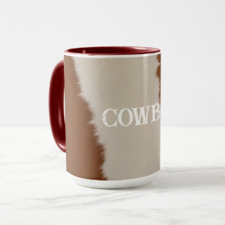 Trendig Lyx Elegant Falsk Koxläder Kollektion Mugg