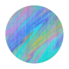 Trendig lyxblått grönt blått lila faux holoGraph