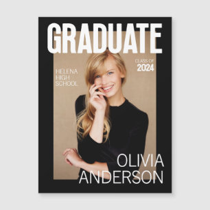 Trendig Magazine Cover Studenten-meddelande