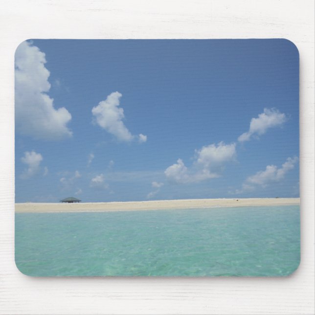 Trendig Maldives Template Blue Sea Himlar Clouds S Musmatta (Framsidan)