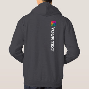 Trendig mall bakre design tryck herr modern hoodie