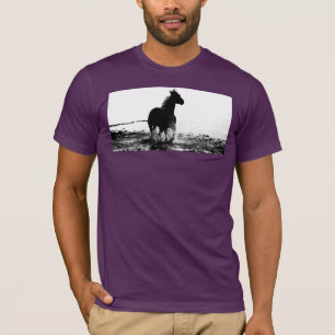 Trendig mall Galopperande Häst Elegant Modern Pop T Shirt