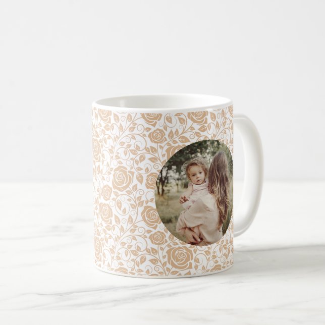 Trendig mamma Bästa mamma någonsin minnessaker Kaffemugg (Framsida höger)