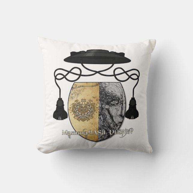 Trendig MammaBASIL-designkudde! Kudde (Framsida)
