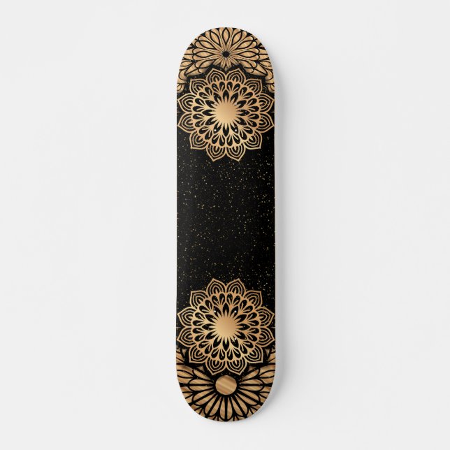 Trendig Mandala Mönster & Quote Mini Skateboard Bräda 18,5 Cm (Framsida)