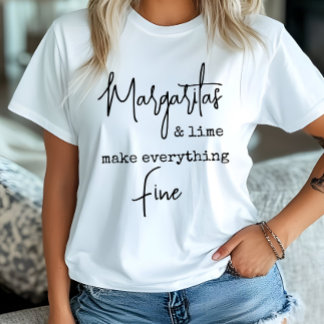 Trendig Margaritas och Lime make Allt-Bra T Shirt