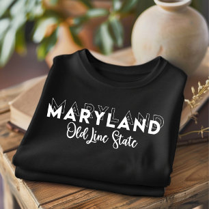 Trendig Maryland Old Line State T-Shirt