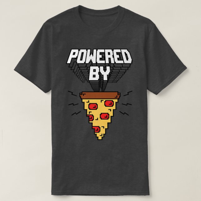Trendig med Pizza Piel Food Humor 33535684 T Shirt (Design framsida)