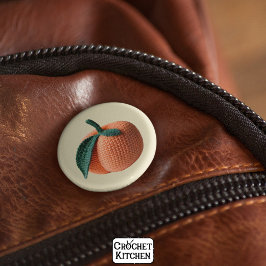 Trendig Minimal Modern Amigurumi Crochet Peach Knapp