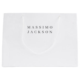 Trendig minimalistisk elegant professionell serif-