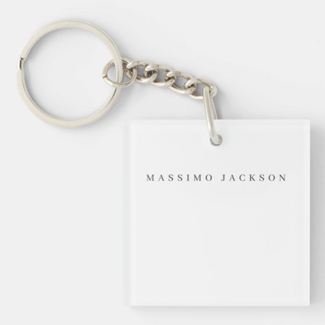 Trendig minimalistisk elegant professionell serif- (Framsidan)
