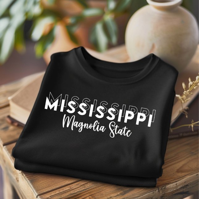 Trendig Mississippi Magnolia State T-Shirt (Skapare uppladdad)