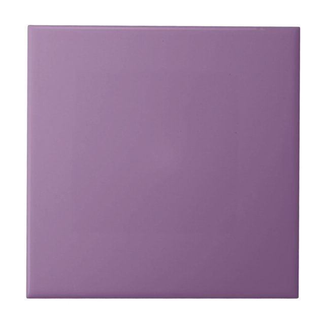 Trendig - Mjuk lavender Ceramic Tile Kakelplatta (Framsidan)