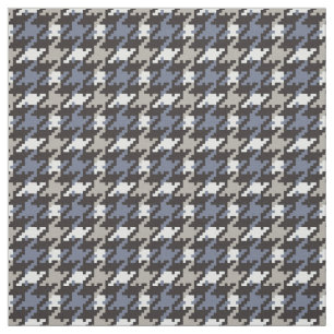 Trendig mode neutralt Houndstooth plaid mönster Tyg