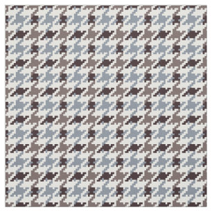 Trendig mode neutralt Houndstooth plaid mönster Tyg