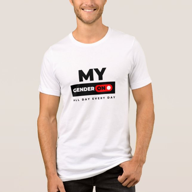Trendig modekollektion t shirt (Framsida)