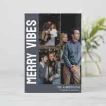 Trendig Modern 3 Photo Merry Vibes