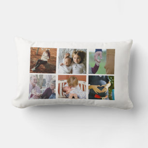 Trendig Modern 6-familjens fotosamling Lumbarkudde