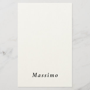 Trendig Modern Design Unik Personlig Brevpapper