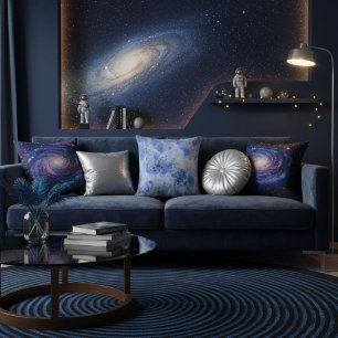 Trendig modern elegant akvarell minimalistisk kudde