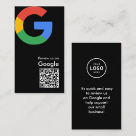 Trendig Modern Google Recensions QR-kod Tilläggskort