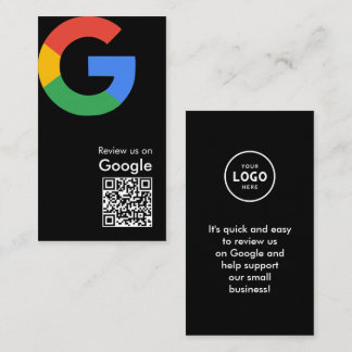 Trendig Modern Google Recensions QR-kod Tilläggskort