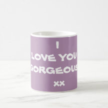Trendig Modern I KÄRLEK DU GORGEOUS XX Cute
