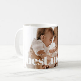 Trendig Modern Photo Best Mamma någonsin Kaffemugg