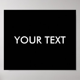 Trendig Modern Professionell Anpassningsbar Brand Poster