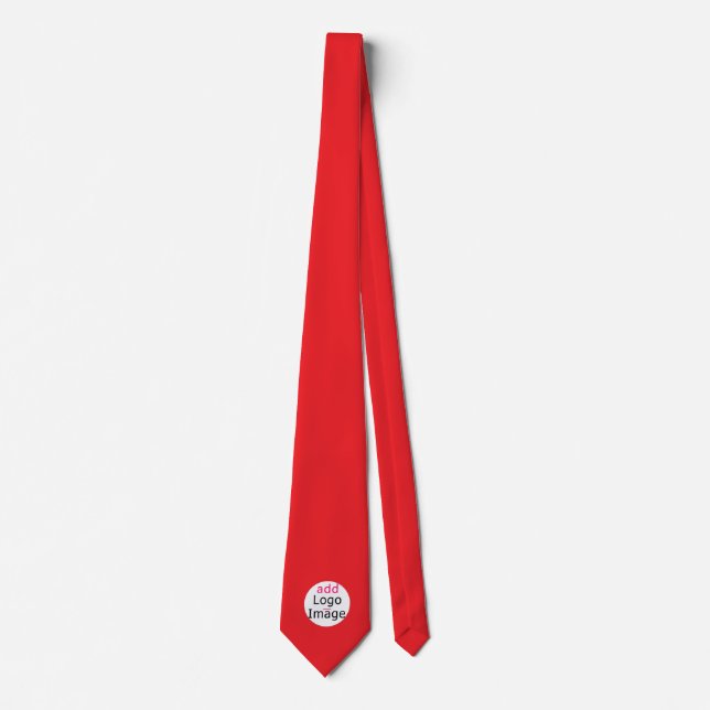 Trendig Modern Promotive Anpassade Vivid Red Slips (Framsida)