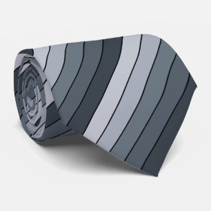 Trendig Modern Space Grått Rand Slips