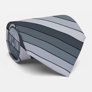 Trendig Modern Space Grått Rand Slips
