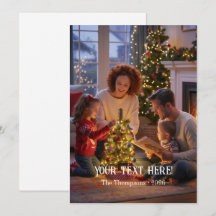 Trendig Modern Typsnittsfamilj Julfoto