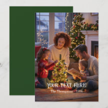 Trendig Modern Typsnittsfamilj Julfoto