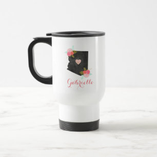 Trendig Monogram Arizona State Movable Heart City Resemugg